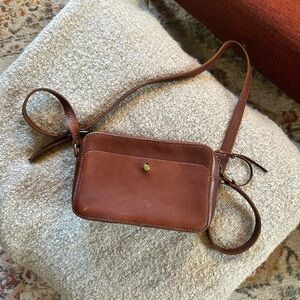 Madewell Transport Leather Crossbody Camera Bag